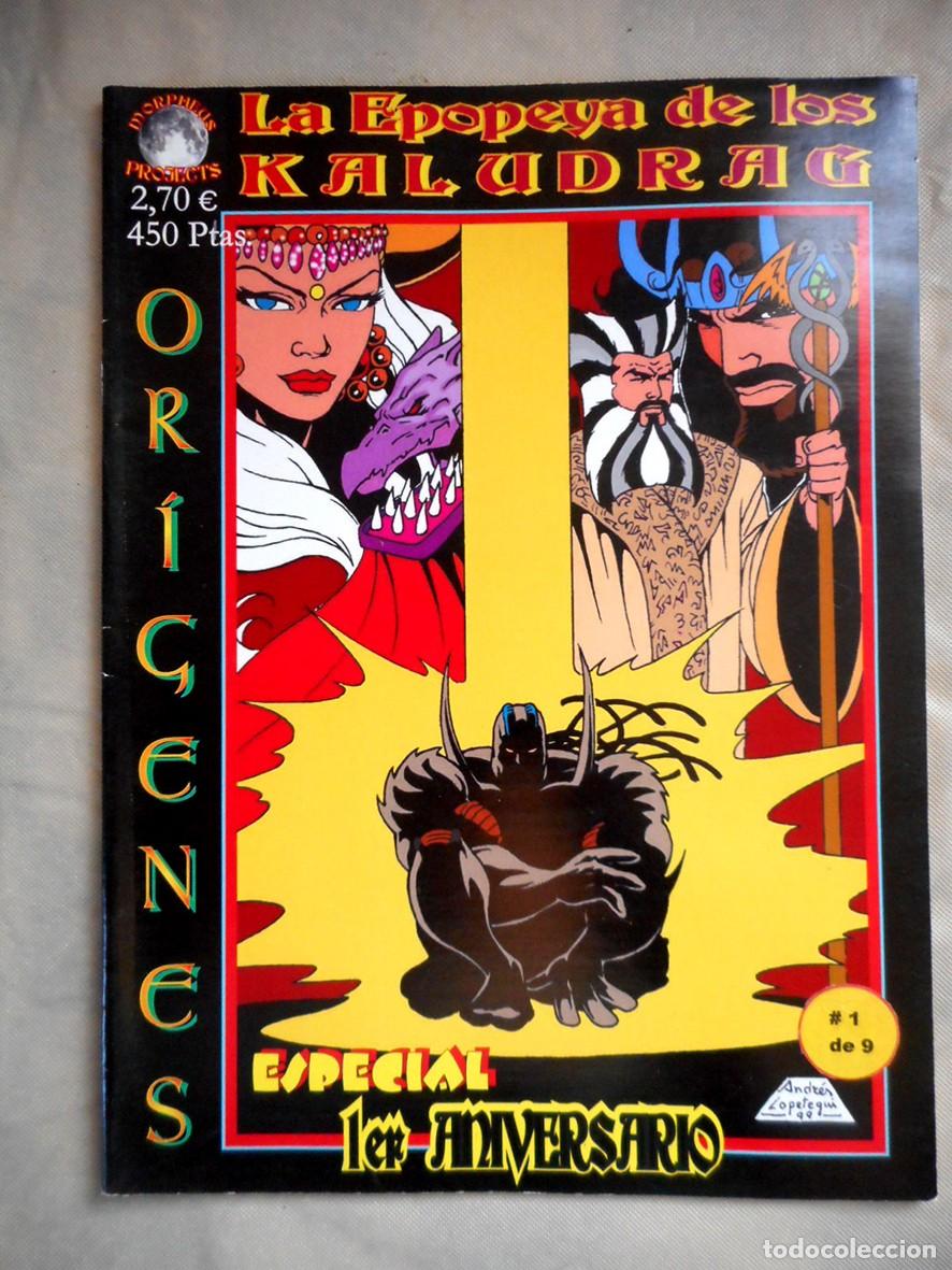Comics: LA EPOPEYA DE LOS KALUDRAG N&ordm;1 -2&ordf;EDICI&Oacute;N- (MORPHEUS-MAYO 2001) MANEL VILLENA - SERGIO FERN&Aacute;NDEZ