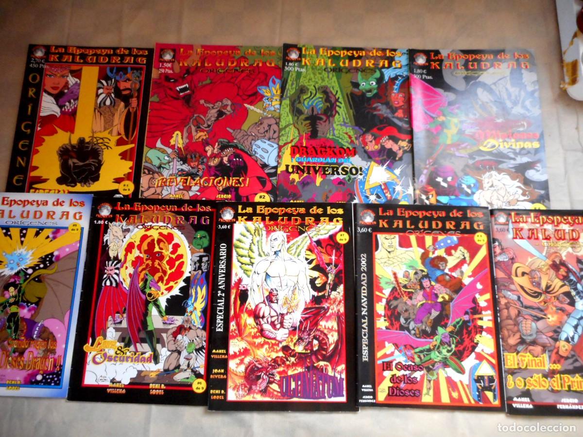 C&oacute;mics: LA EPOPEYA DE LOS KALUDRAG -SERIE COMPLETA- (MORPHEUS- 2000-2003) VARIOS ART&Iacute;STAS