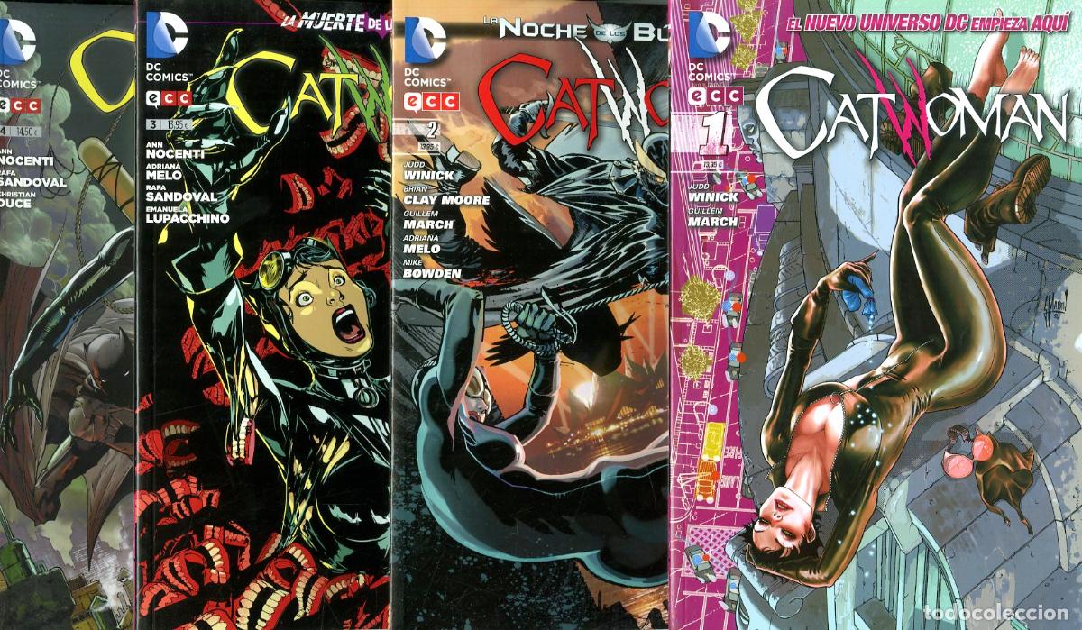 C&oacute;mics: Catwoman / DC - Completa 6 num. (ECC, 2012) - Judd Winick / Guillem March