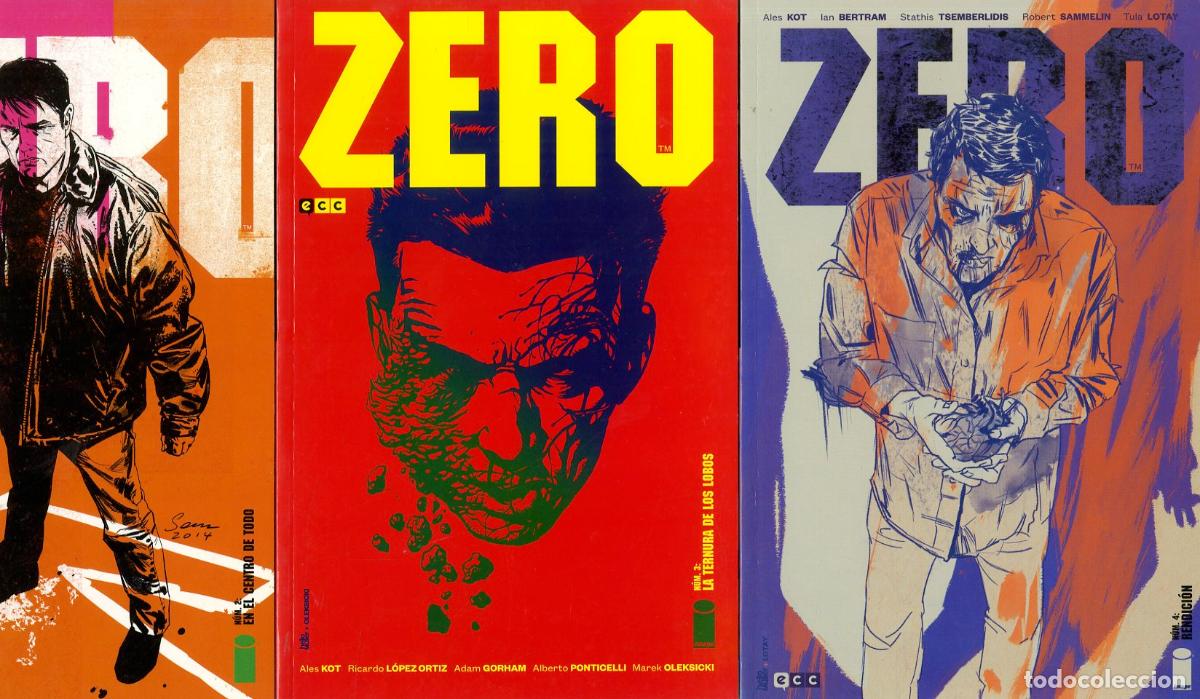 C&oacute;mics: Zero / Completa 4 num. (ECC, 2014) - Kot / Walsh / Moore / Santolouco / Jeske / Tempest