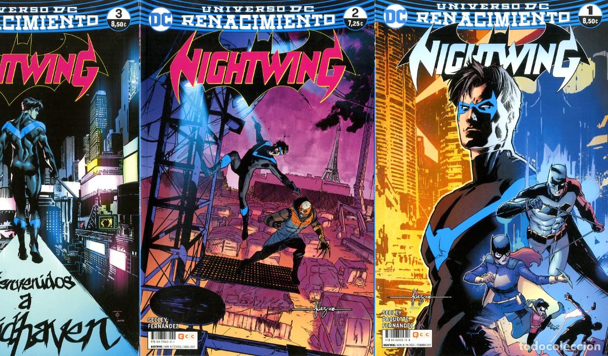 C&oacute;mics: Nightwing / DC Universo DC Renacimiento - Completa 7 num. (ECC, 2017) - Seeley / Paquette / Fern&aacute;nde