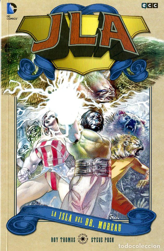 C&oacute;mics: JLA La Isla del Dr.Moreau / DC (ECC, 2014) - Roy Thomas / Steve Pugh