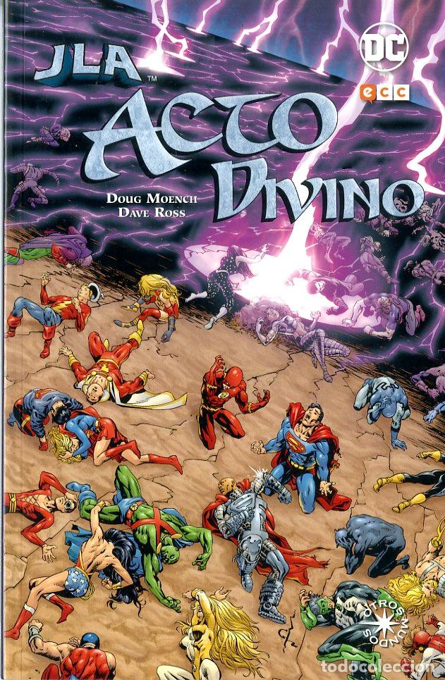C&oacute;mics: JLA Acto Divino / DC (ECC, 2017) - Doug Moench / Dave Ross - Foto 1