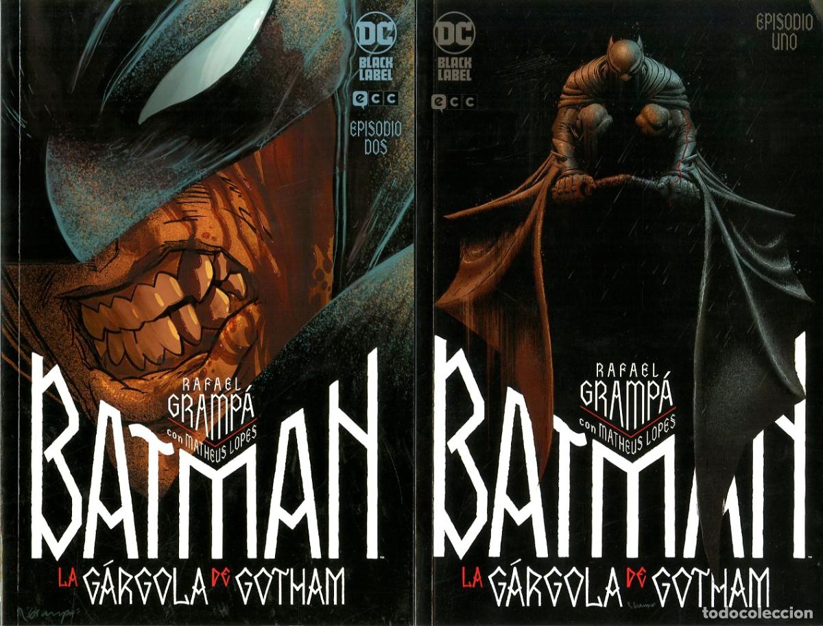 Comics: Batman La G&aacute;rgola de Gotham / DC Black Label - Completa 2 num. (ECC, 2023) - Rafael Gramp&aacute;