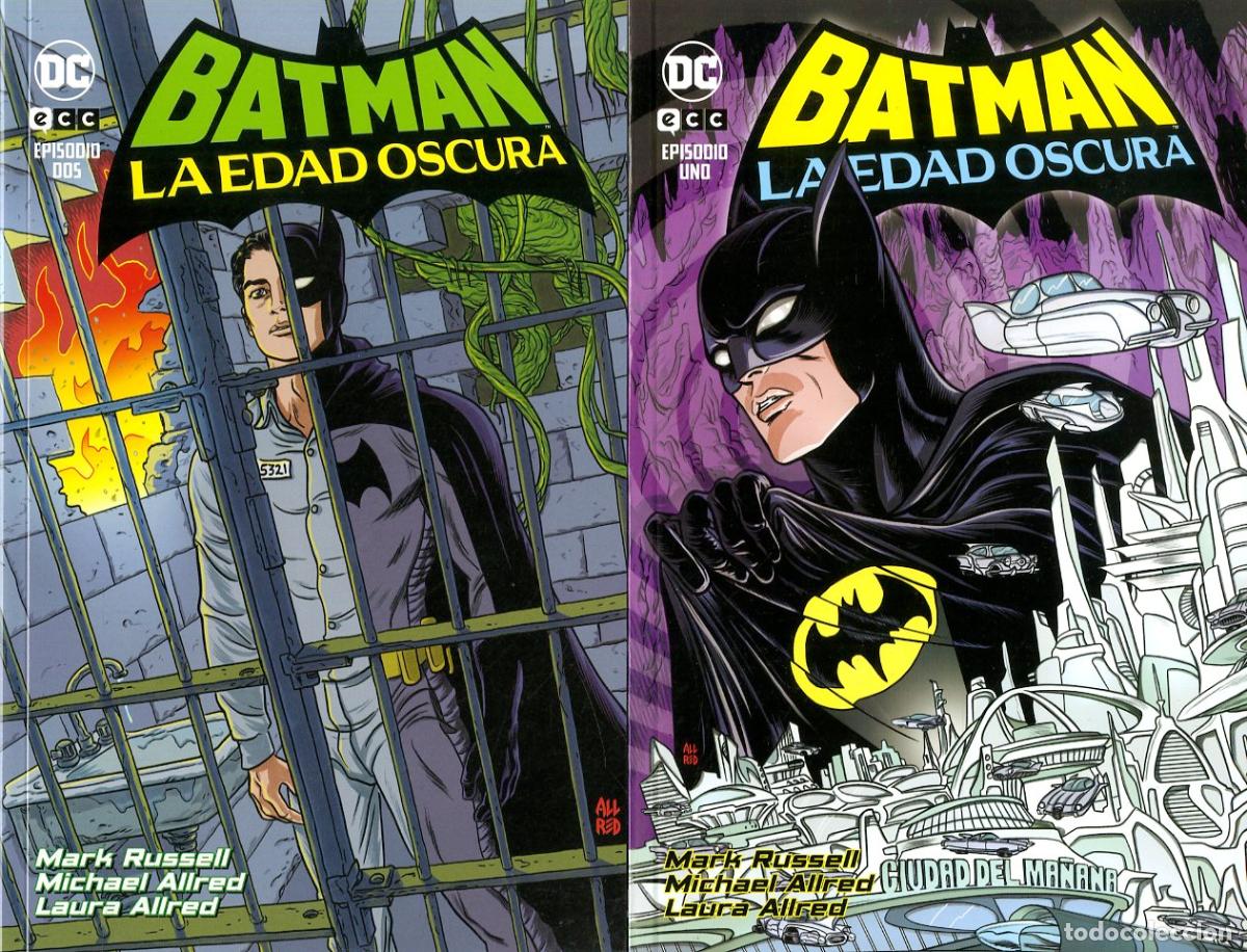 C&oacute;mics: Batman La Edad Oscura / DC - Completa 2 num. (ECC, 2024) - Mark Russell / Michael Allred / Laura All