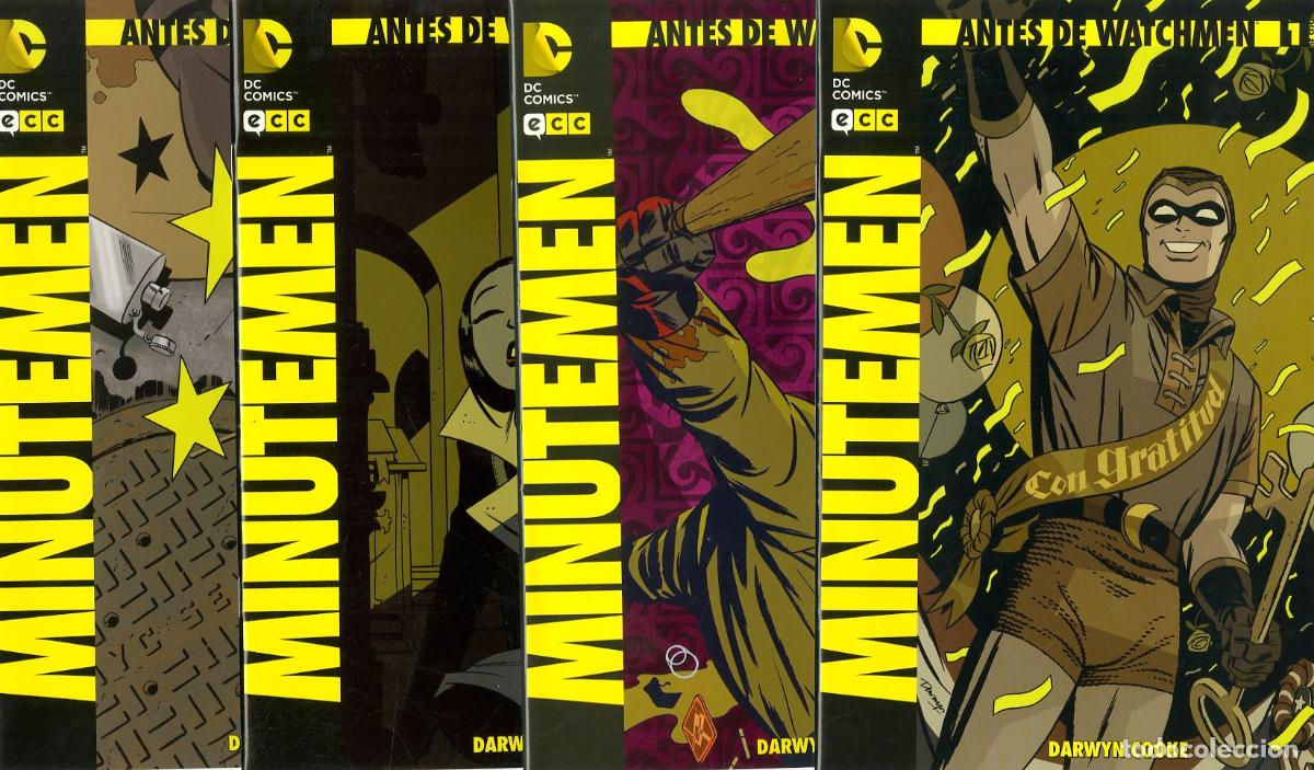C&oacute;mics: Minutemen Antes de Watchmen / DC - Completa 6 num. (ECC, 2012) - Darwyn Cooke