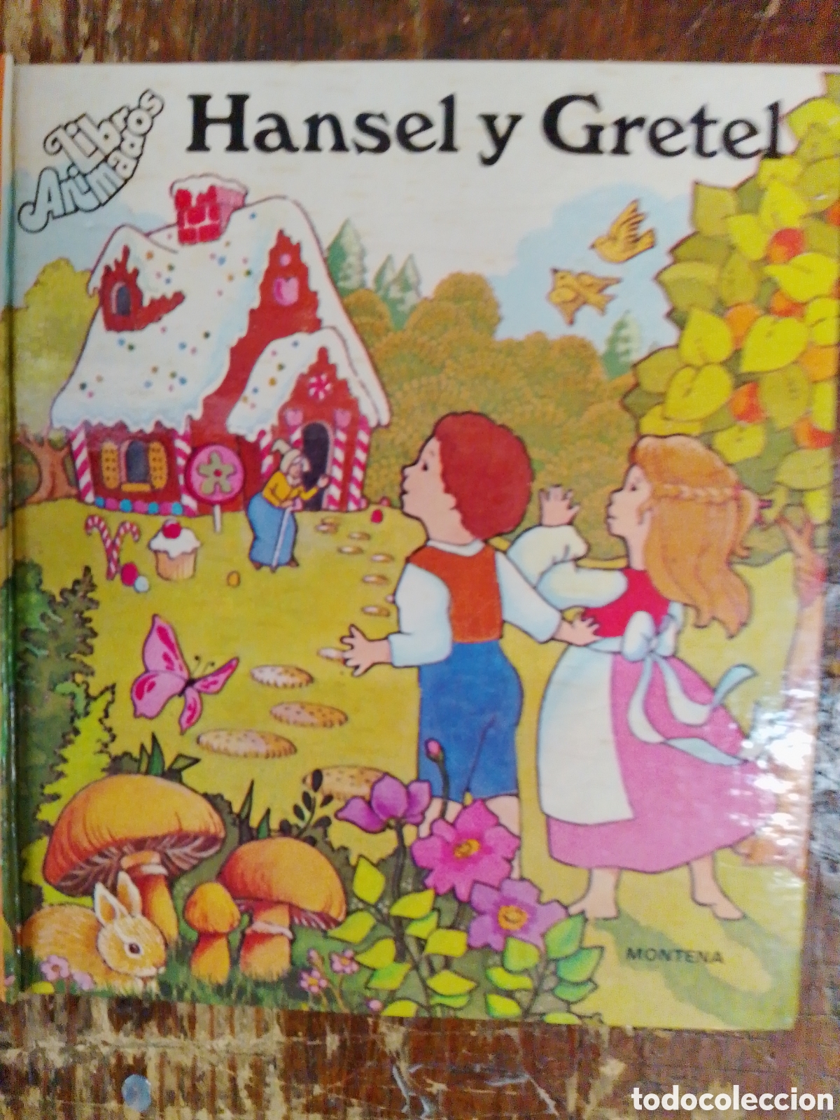 C&oacute;mics: HANSEL Y GRETEL. HERMANOS GRIMM. LIBROS ANIMADOS. EDICIONES MONTENA. 1979