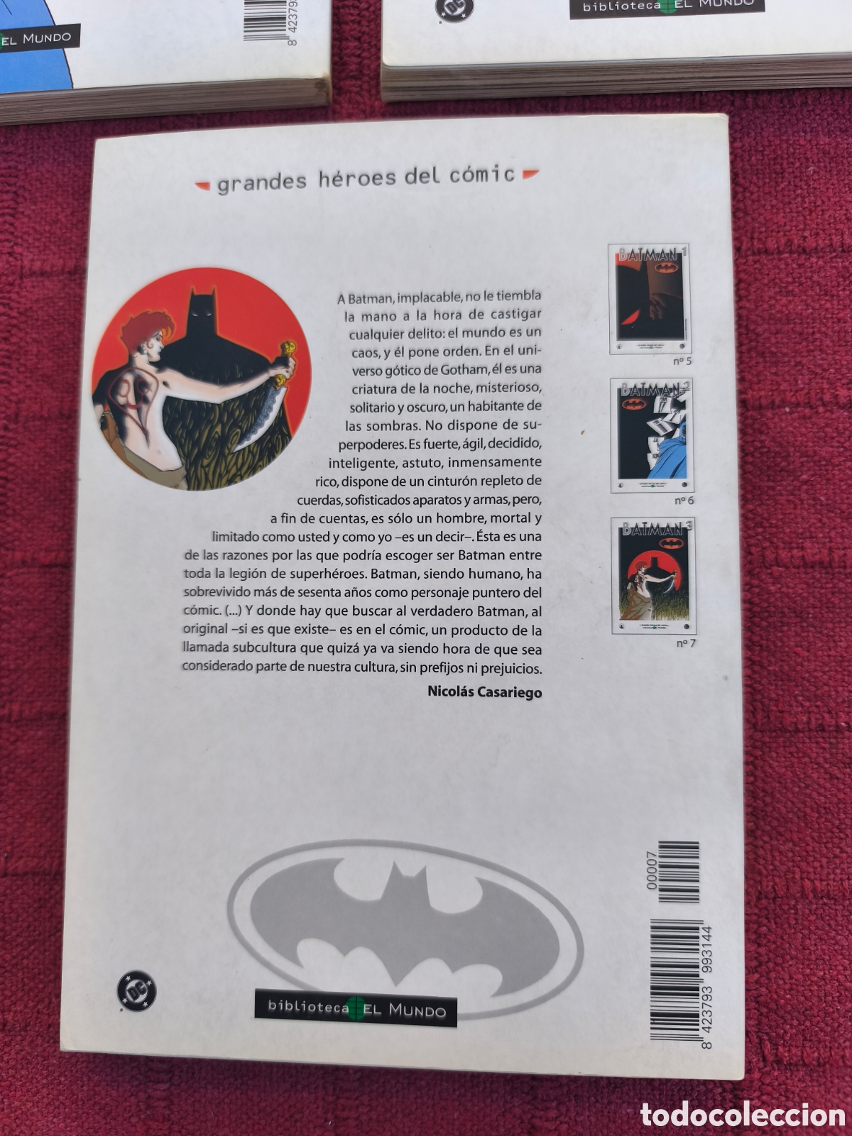 C&oacute;mics: BATMAN GRANDES HEROES DEL COMIC BIBLIOTECA EL MUNDO COMICS DC - Foto 8