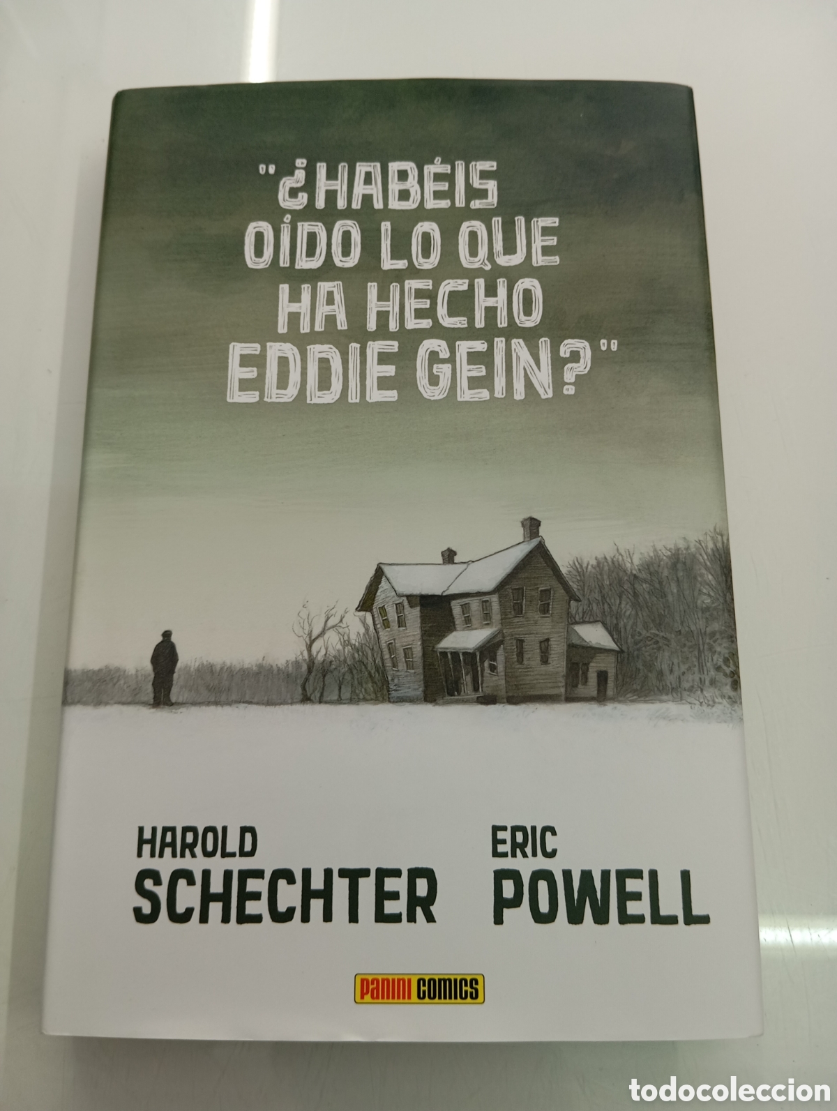 C&oacute;mics: &iquest;Hab&eacute;is o&iacute;do lo que ha hecho Eddie Gein? H. Schechter E. Powell PANINI DEMONIO WISCONSIN TRUE CRIME