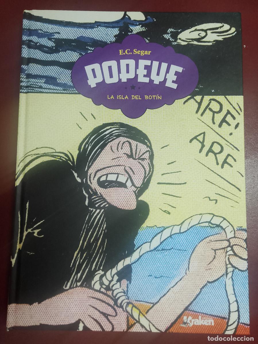 C&oacute;mics: E.C. Segar: Popeye. La isla del bot&iacute;n (Ediciones Kraken. 2014)