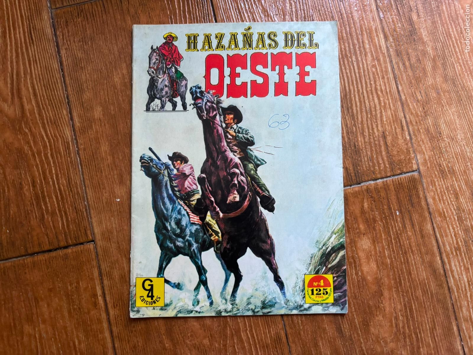 C&oacute;mics: HAZA&Ntilde;AS DEL OESTE N&ordm; 4 EDITORIAL G4