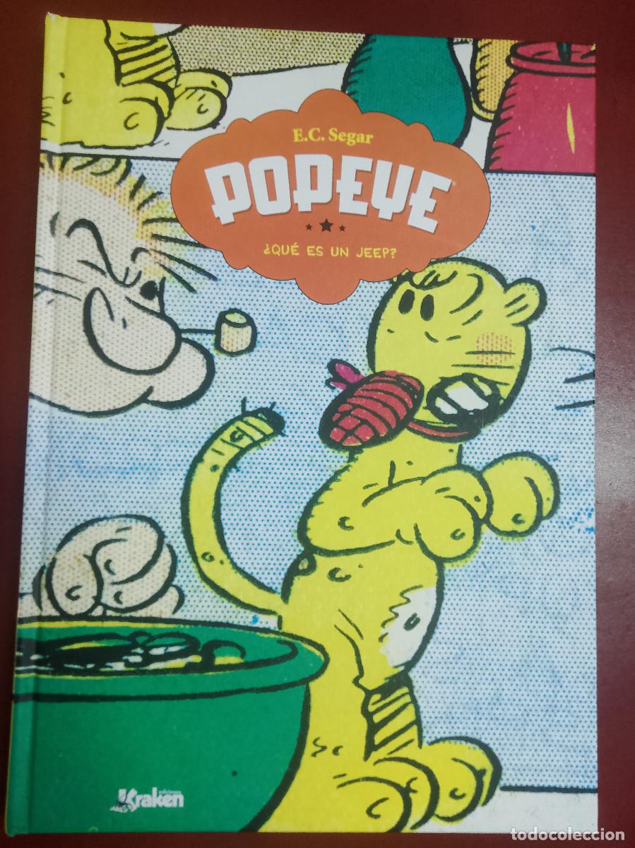 C&oacute;mics: E.C. Segar: Popeye. &iquest;Qu&eacute; es un jeep? (Ediciones Kraken. 2016)