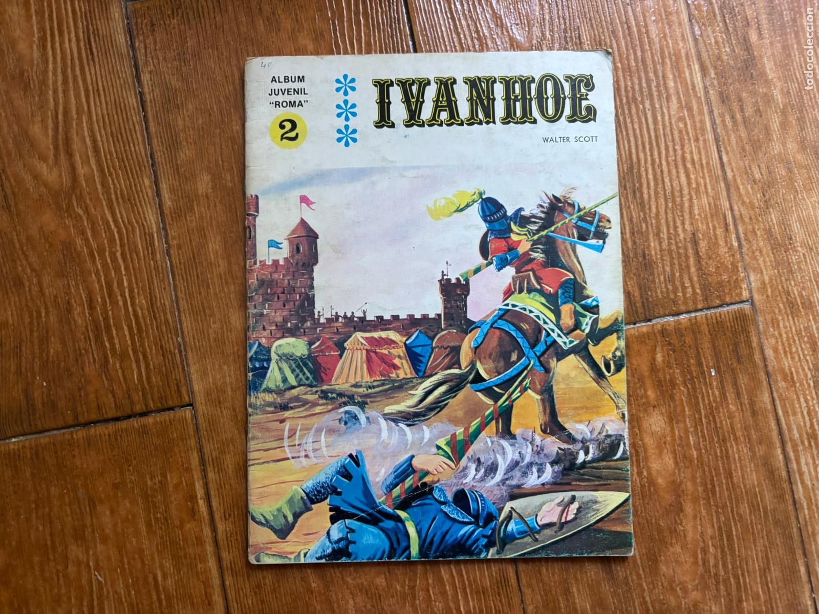 C&oacute;mics: ALBUM JUVENIL ROMA N&ordm; 2 IVANHOE EDITORIAL ROMA 1980