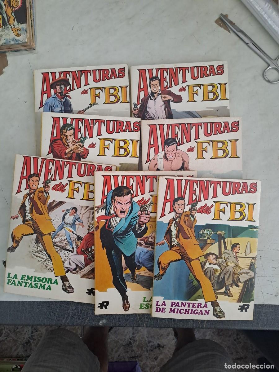 C&oacute;mics: Aventuras del FBI del 1 al 7, Rollan en buen estado Bolsa DA