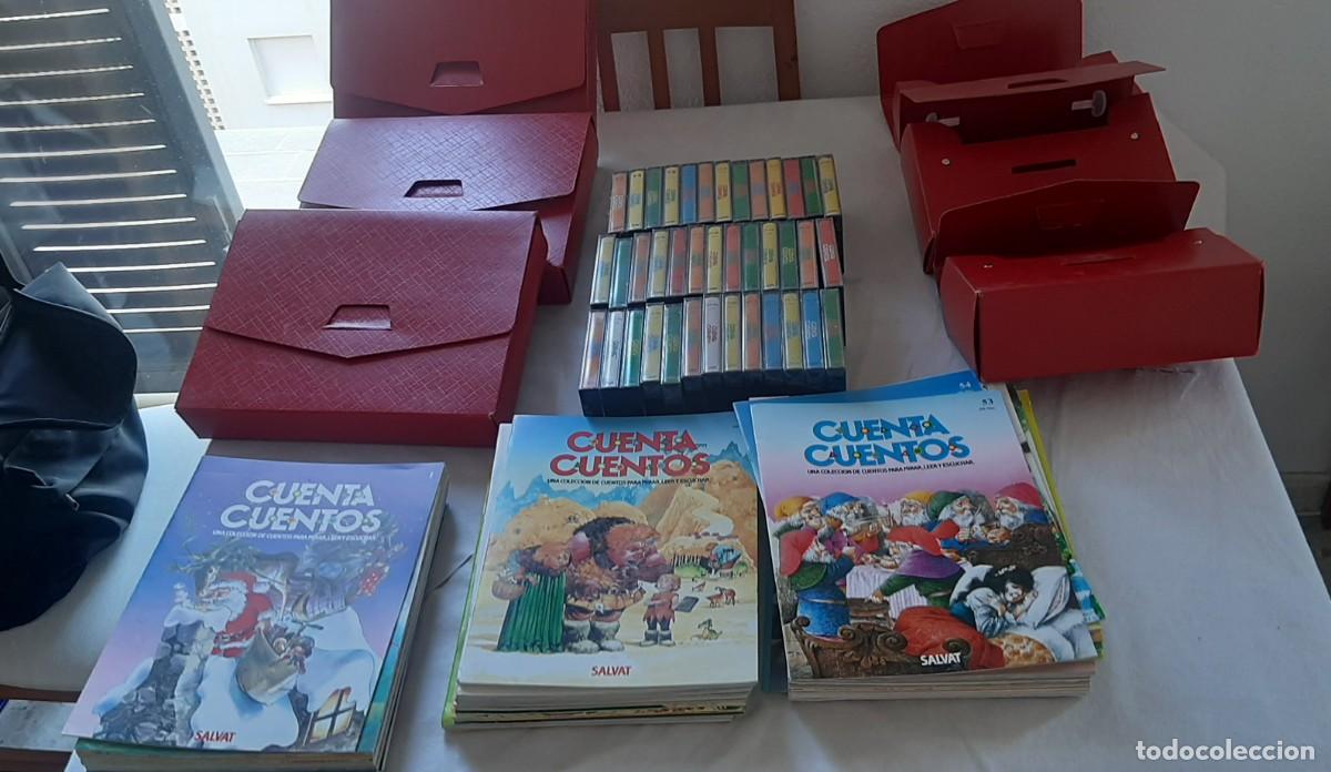 C&oacute;mics: SALVAT.CUENTA CUENTOS.COLECCI&Oacute;N COMPLETA.78 FASC&Iacute;CULOS Y 39 CASSETES.ARCHIVADORES Y CAJAS.MUY NUEVOS