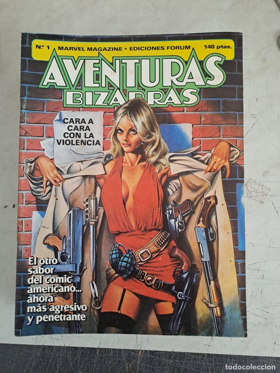 C&oacute;mics: Aventuras Bizarras completa 15 n&uacute;meros, F&oacute;rum en muy buen estado Bolsa DA