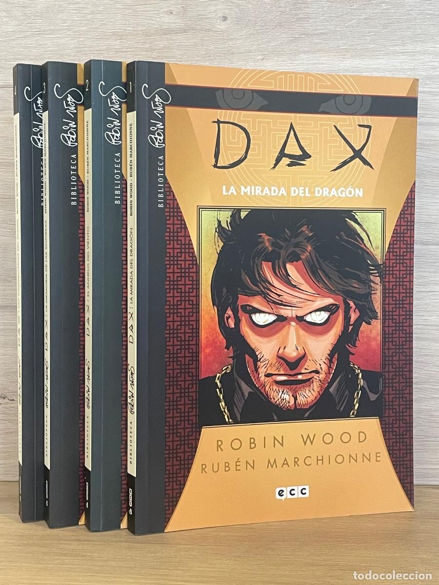 C&oacute;mics: Dax - La Mirada del Drag&oacute;n / Completa 4 vol&uacute;menes / Robin Wood, Rub&eacute;n Marchionne