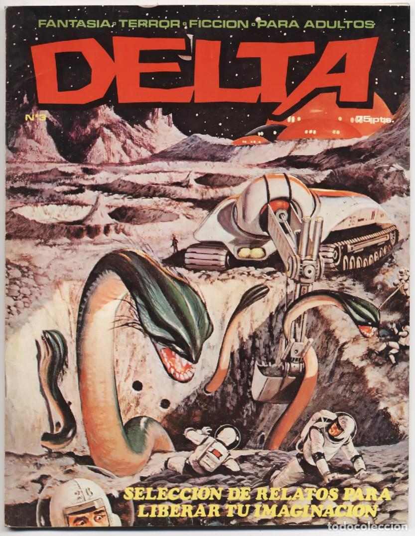 C&oacute;mics: COMIC DELTA N&ordm; 3 GYESA FANTASIA FICCION TERROR ADULTOS 1980 BUEN ESTADO