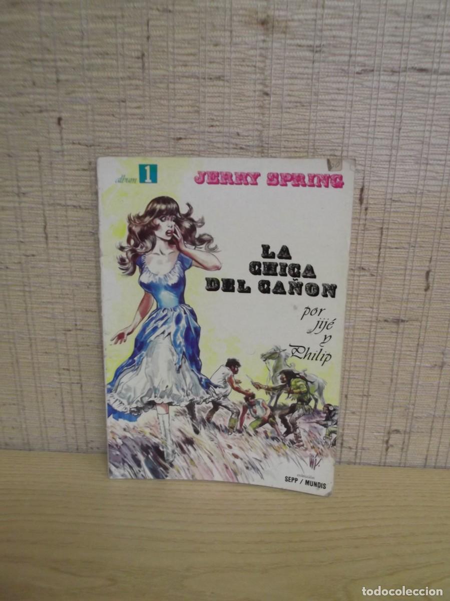 C&oacute;mics: Jerry SpringLa chica del ca&ntilde;on.Colecci&oacute;n Sepp/Mundis 1979