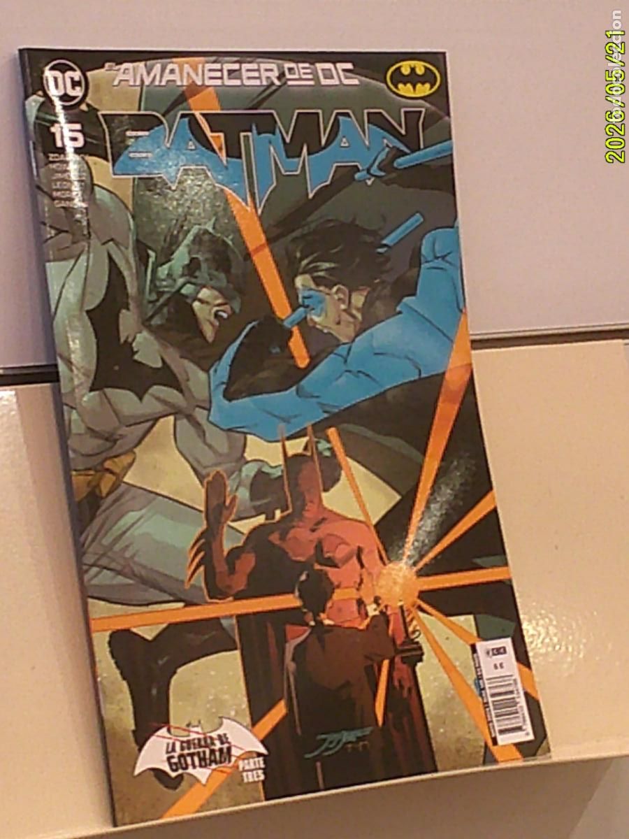 Comics: EL AMANECER DE DC BATMAN N&ordm; 15-145 LA GUERRA DE GOTHAM PARTE TRES - ECC