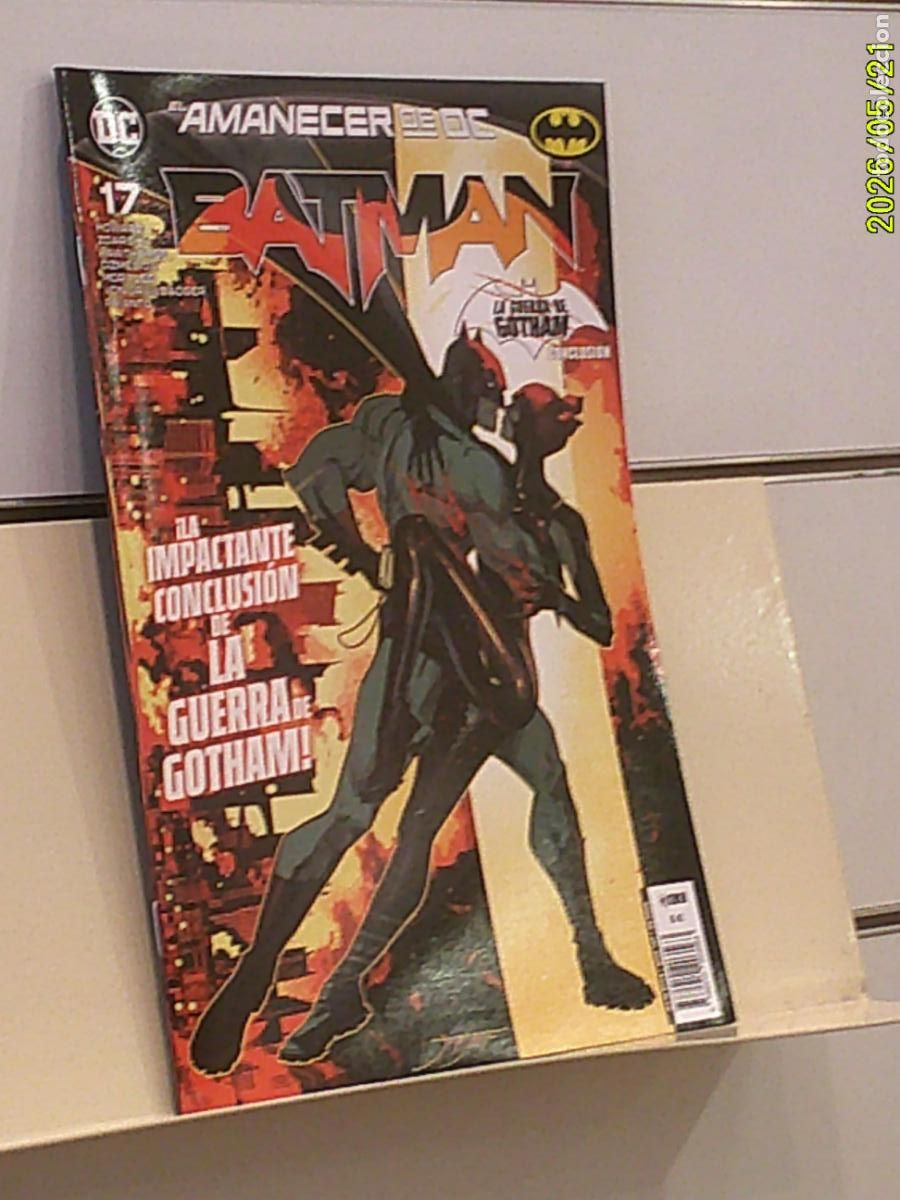 Comics: EL AMANECER DE DC BATMAN N&ordm; 17-147 LA GUERRA DE GOTHAM CONCLUSION - ECC