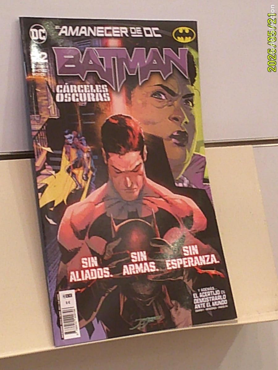 Comics: EL AMANECER DE DC BATMAN N&ordm; 22-152 CARCELES OSCURAS DICIEMBRE 2024 - ECC