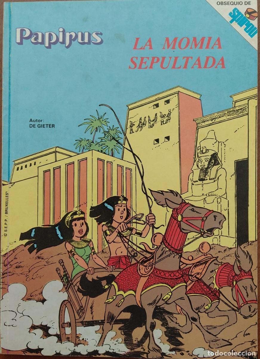 C&oacute;mics: PAPIRUS - LA MOMIA SEPULTADA 1 TOMO COMPLETO (EDITORA MUNDIS SA -1980)