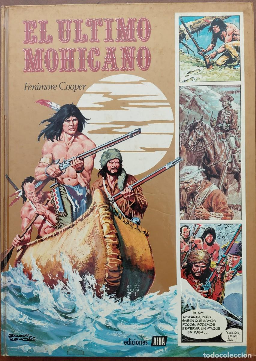 C&oacute;mics: GRANDES OBRAS ILUSTRADAS TOMO n&uacute;m.6 EL &Uacute;LTIMO MOHICANO TAPA DURA (EDICIONES AFHA - 1974