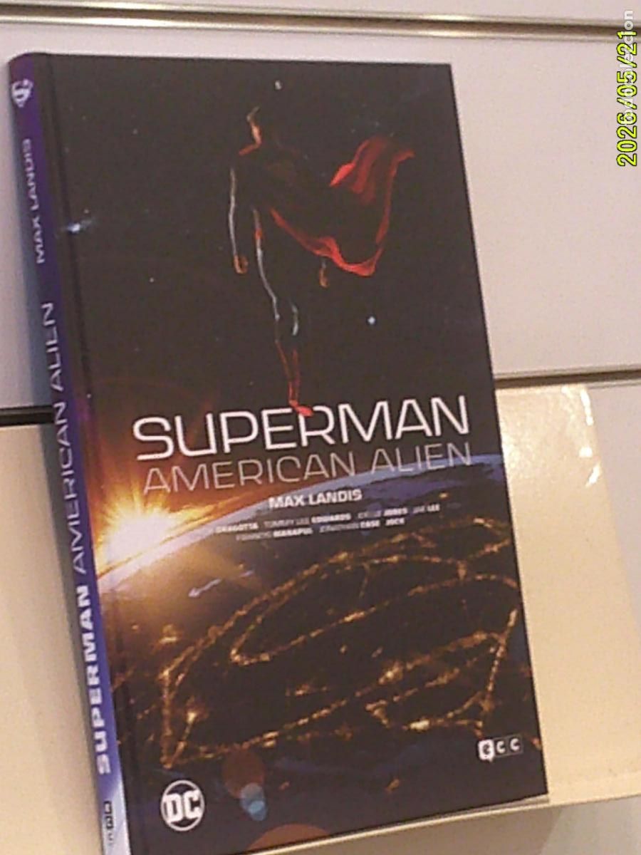 C&oacute;mics: SUPERMAN AMERICAN ALIEN TOMO TAPA DURA DC - ECC OFERTA