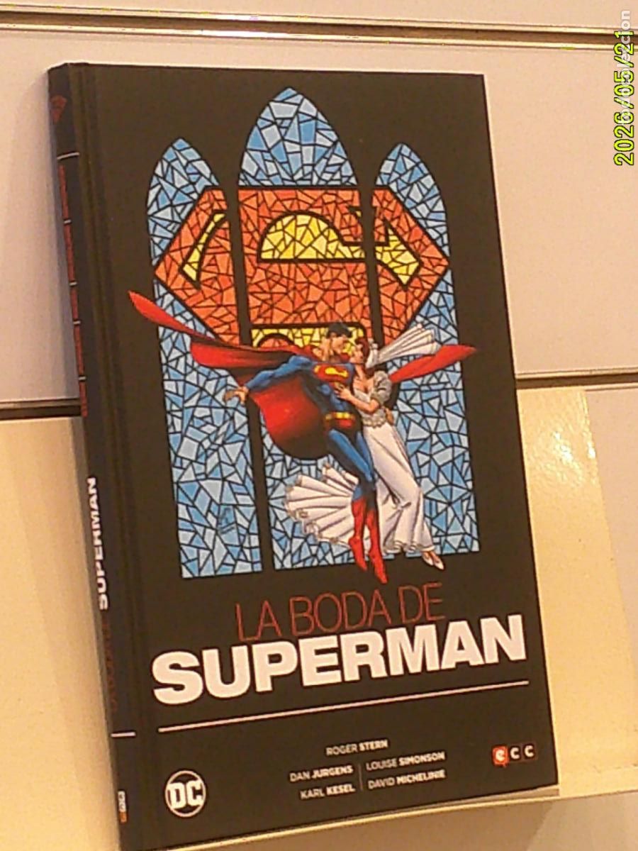 C&oacute;mics: LA BODA DE SUPERMAN TOMO TAPA DURA DC - ECC OFERTA