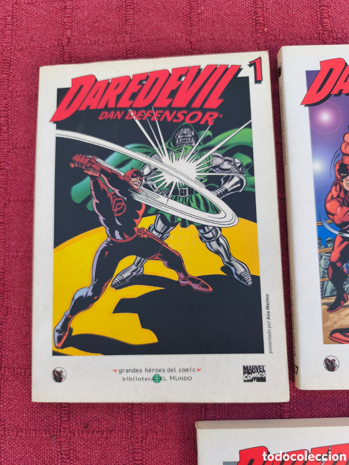 C&oacute;mics: DAREDEVIL DAN DEFENSOR GRANDES HEROES DEL COMIC BIBLIOTECA EL MUNDO COMPLETA MARVEL COMICS - Foto 2