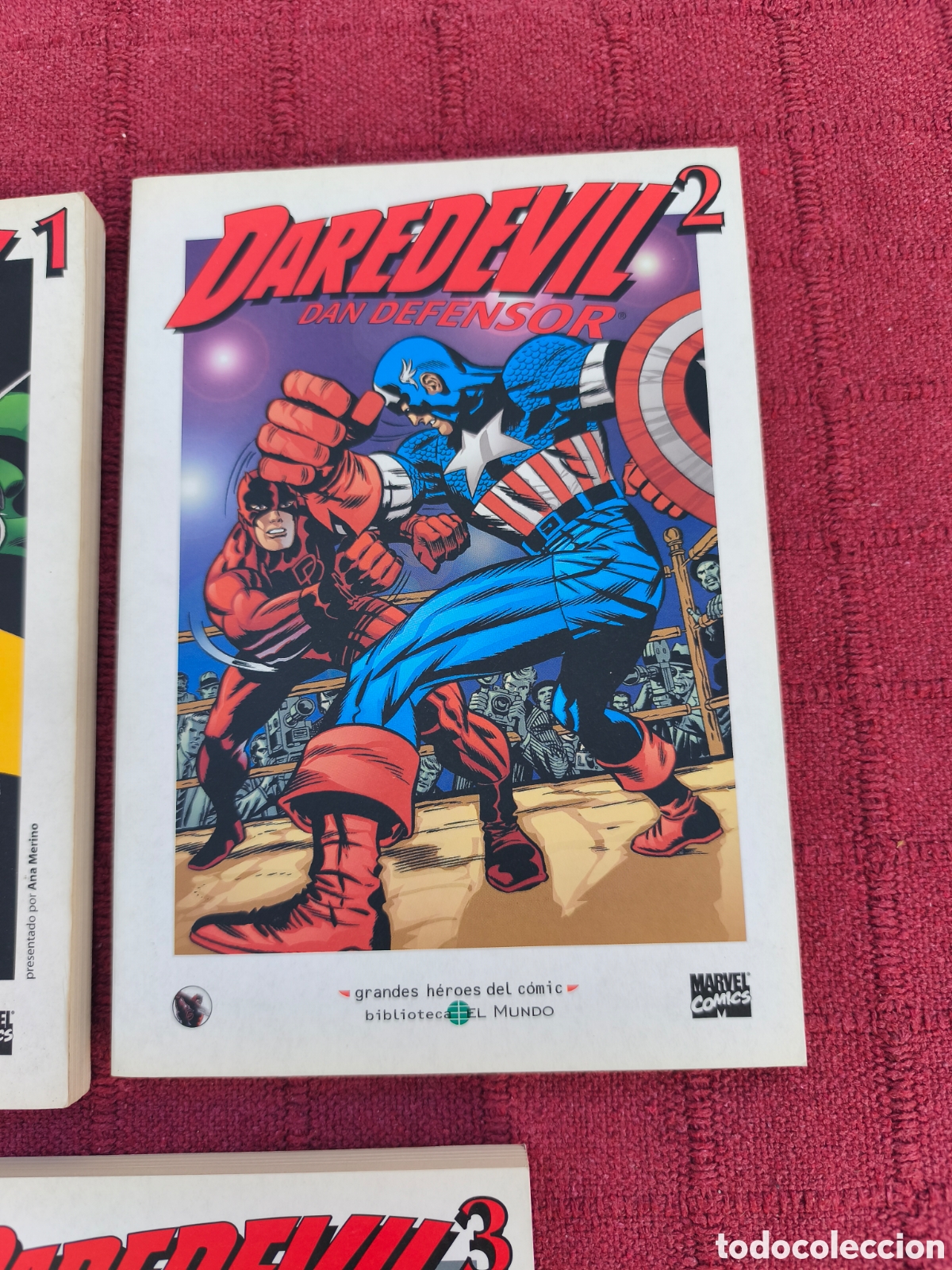 C&oacute;mics: DAREDEVIL DAN DEFENSOR GRANDES HEROES DEL COMIC BIBLIOTECA EL MUNDO COMPLETA MARVEL COMICS - Foto 3