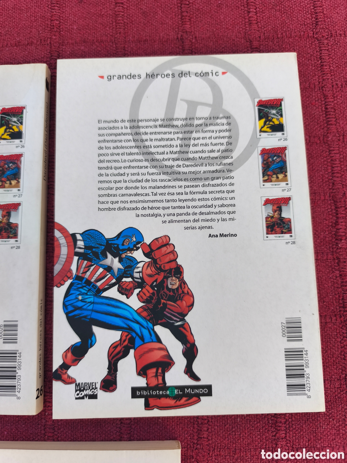 C&oacute;mics: DAREDEVIL DAN DEFENSOR GRANDES HEROES DEL COMIC BIBLIOTECA EL MUNDO COMPLETA MARVEL COMICS - Foto 7