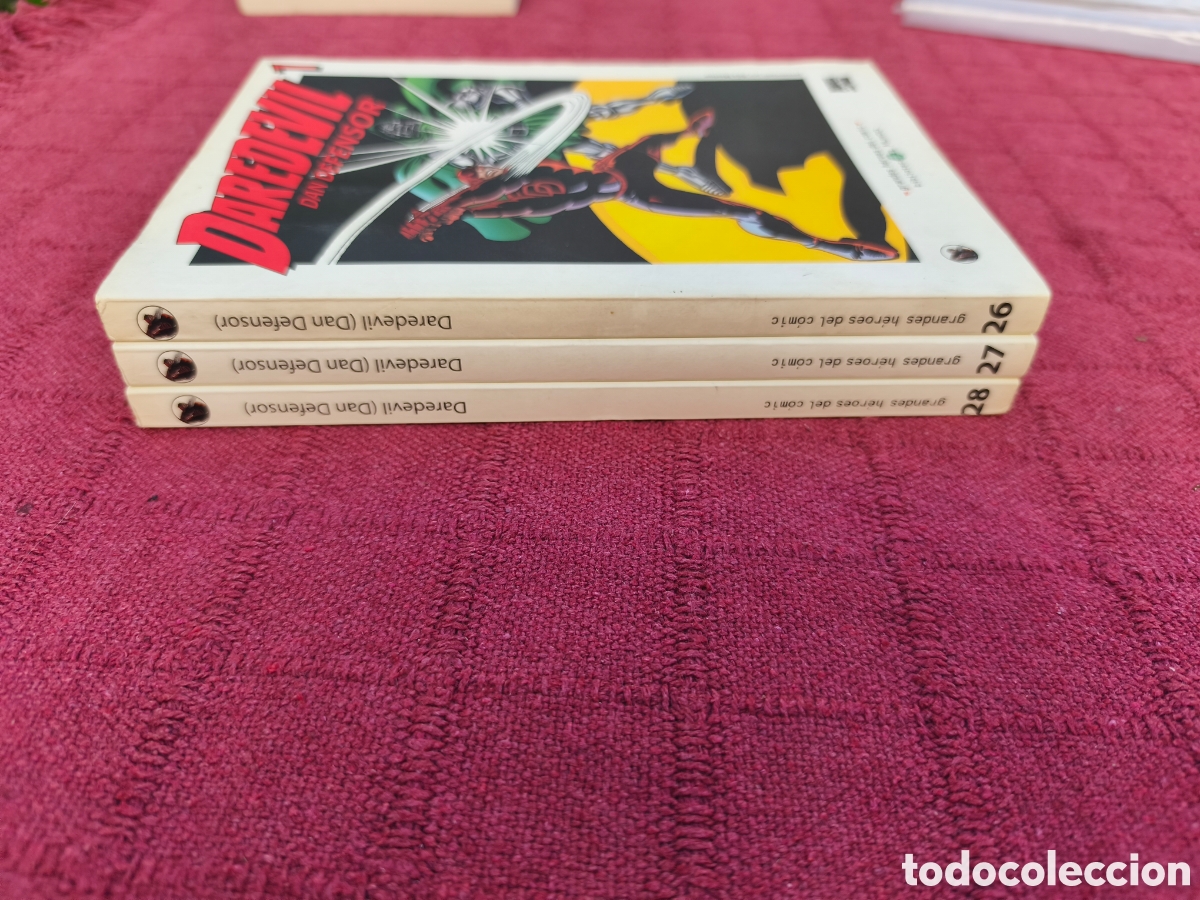 C&oacute;mics: DAREDEVIL DAN DEFENSOR GRANDES HEROES DEL COMIC BIBLIOTECA EL MUNDO COMPLETA MARVEL COMICS - Foto 9