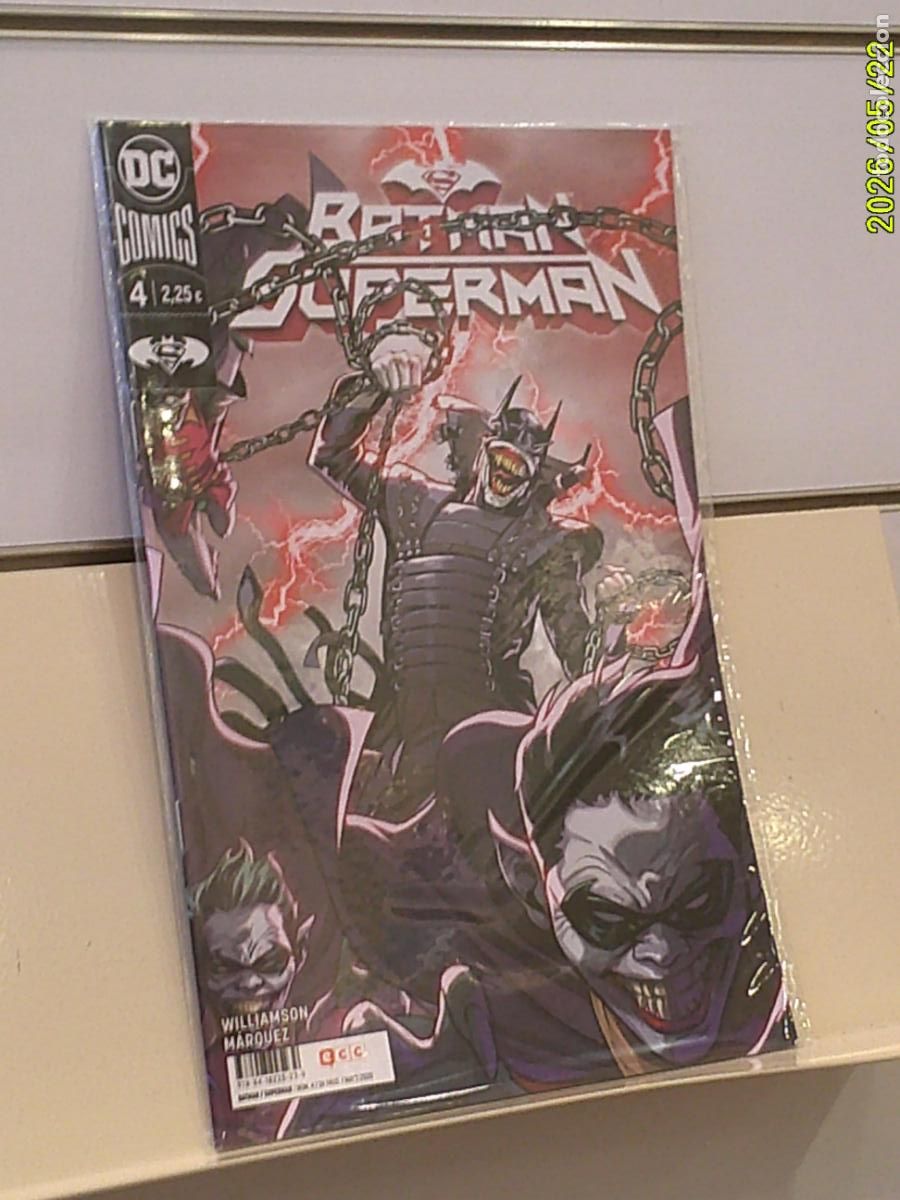 C&oacute;mics: BATMAN & SUPERMAN N&ordm; 4 MAYO 2020 DC - ECC