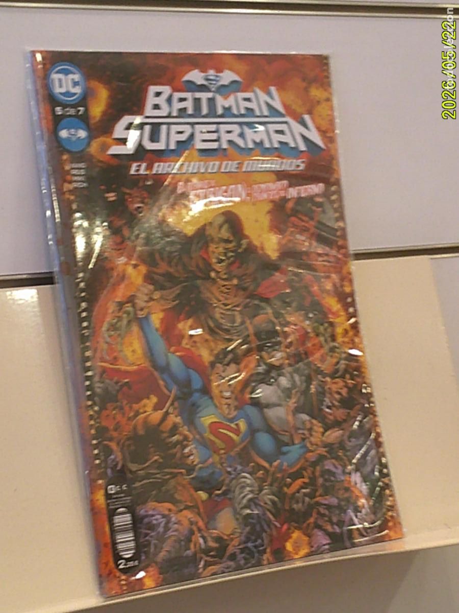 C&oacute;mics: BATMAN & SUPERMAN EL ARCHIVO DE MUNDOS N&ordm; 5 DE 7 DC - ECC