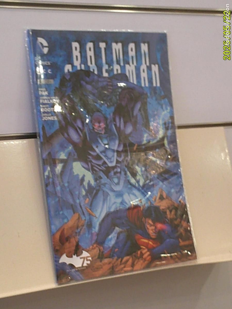 C&oacute;mics: BATMAN & SUPERMAN N&ordm; 8 DC 75 A&Ntilde;OS DE BATMAN - ECC