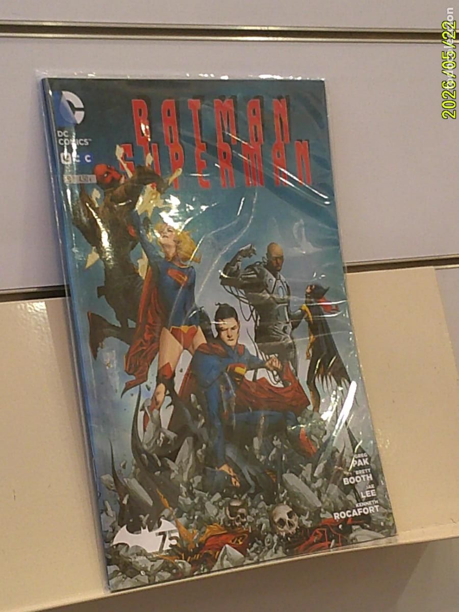 C&oacute;mics: BATMAN & SUPERMAN N&ordm; 9 DC 75 A&Ntilde;OS DE BATMAN - ECC