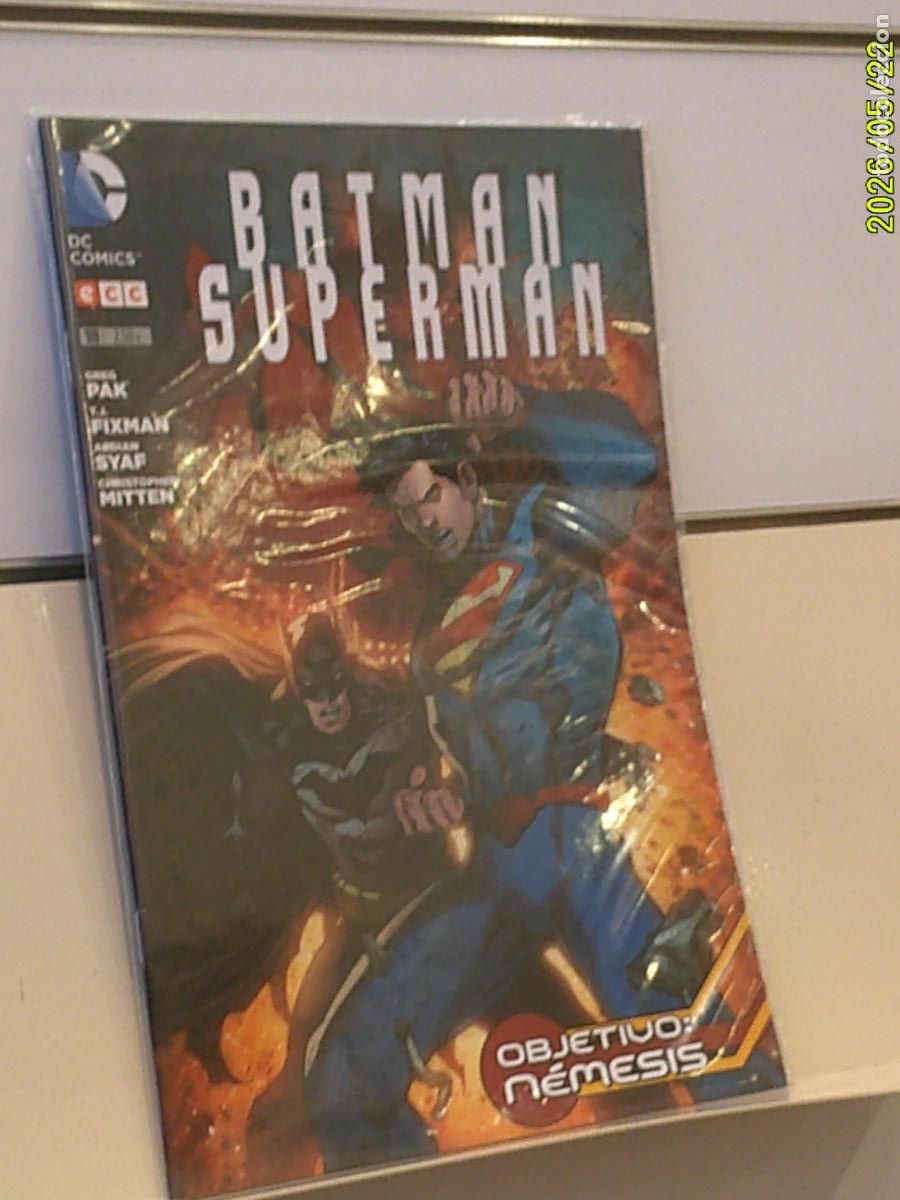 C&oacute;mics: BATMAN & SUPERMAN N&ordm; 18 OBJETIVO: NEMESIS DC - ECC