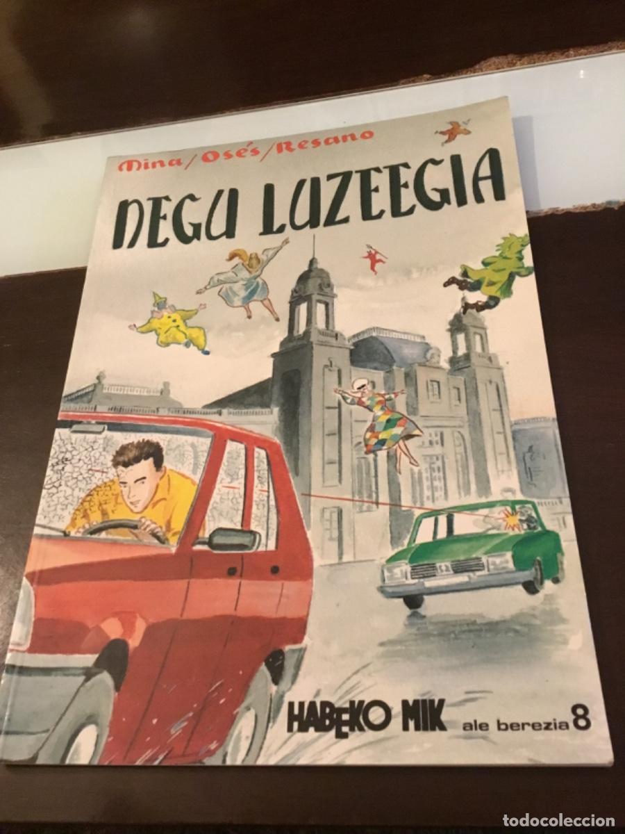 C&oacute;mics: Comic Negu luzeegia Habeko mik 8 mina oses reano,muy dificil,en euskera