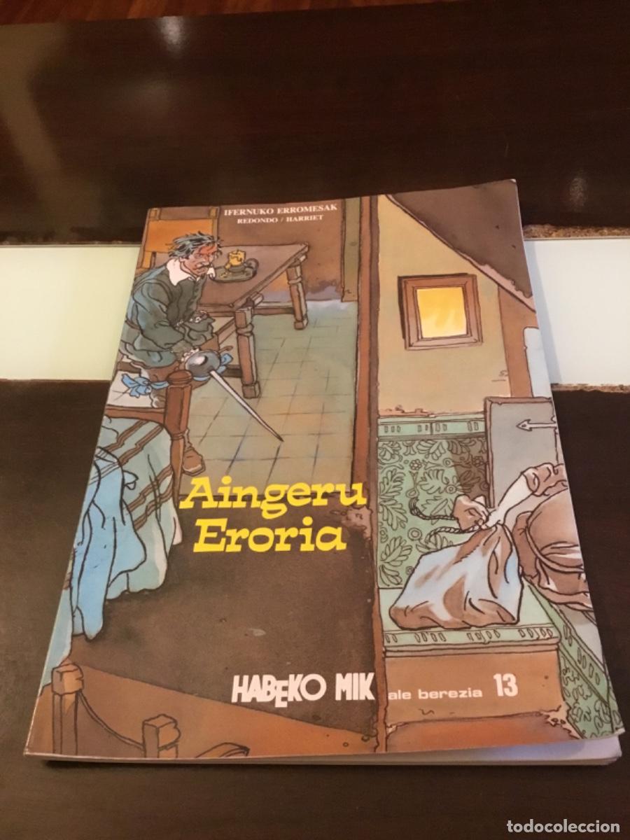 C&oacute;mics: AINGERU ERORIA. INFERNUKO ERROMESAK. REDONDO & HARRIET. HABEKO MIK ALE BEREZIA 13 (1991)