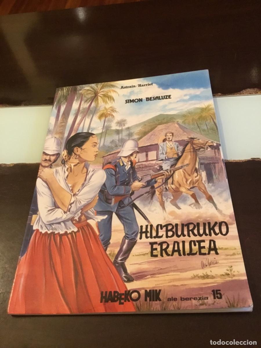 C&oacute;mics: Hilburuko Erailea (Habeko Mik) SIMON BESALUZE ALE BEREZIA 15 BUEN ESTADO EUSKERA COMIC