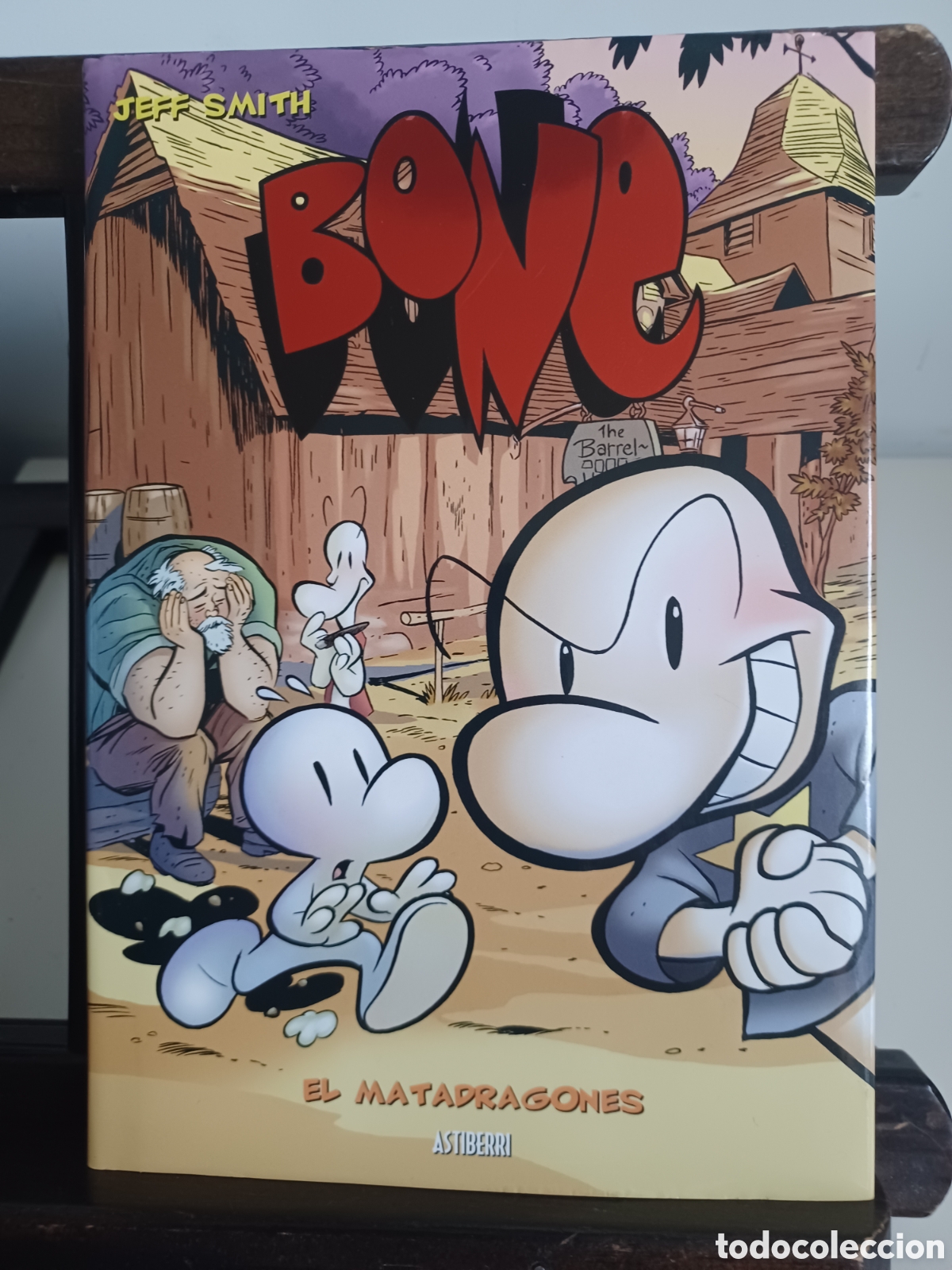 C&oacute;mics: Bone 4. El matadragones/ Jeff Smith/ Astiberri/ NUEVO A ESTRENAR