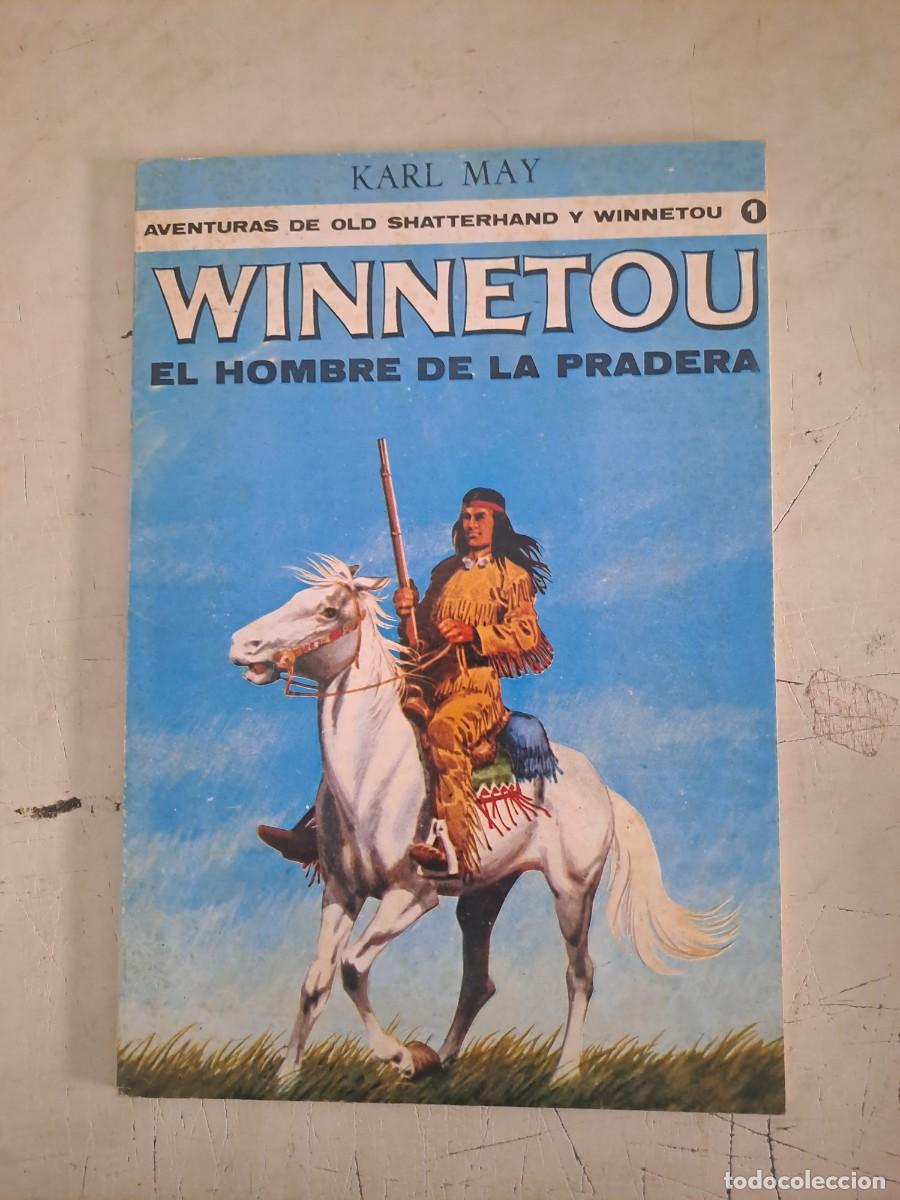 C&oacute;mics: Aventuras de Old Shatterhand y Winnetou completa 3 n&uacute;meros, Ib&eacute;rico europea en buen estado Bolsa DA