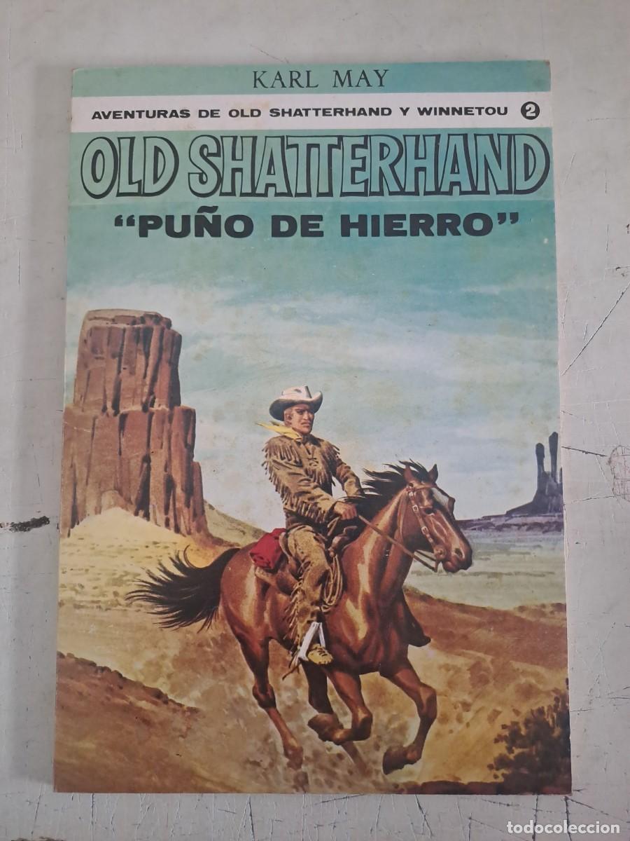 C&oacute;mics: Aventuras de Old Shatterhand y Winnetou 2, pu&ntilde;o de hierro, Ib&eacute;rico europea en buen estado Bolsa DA