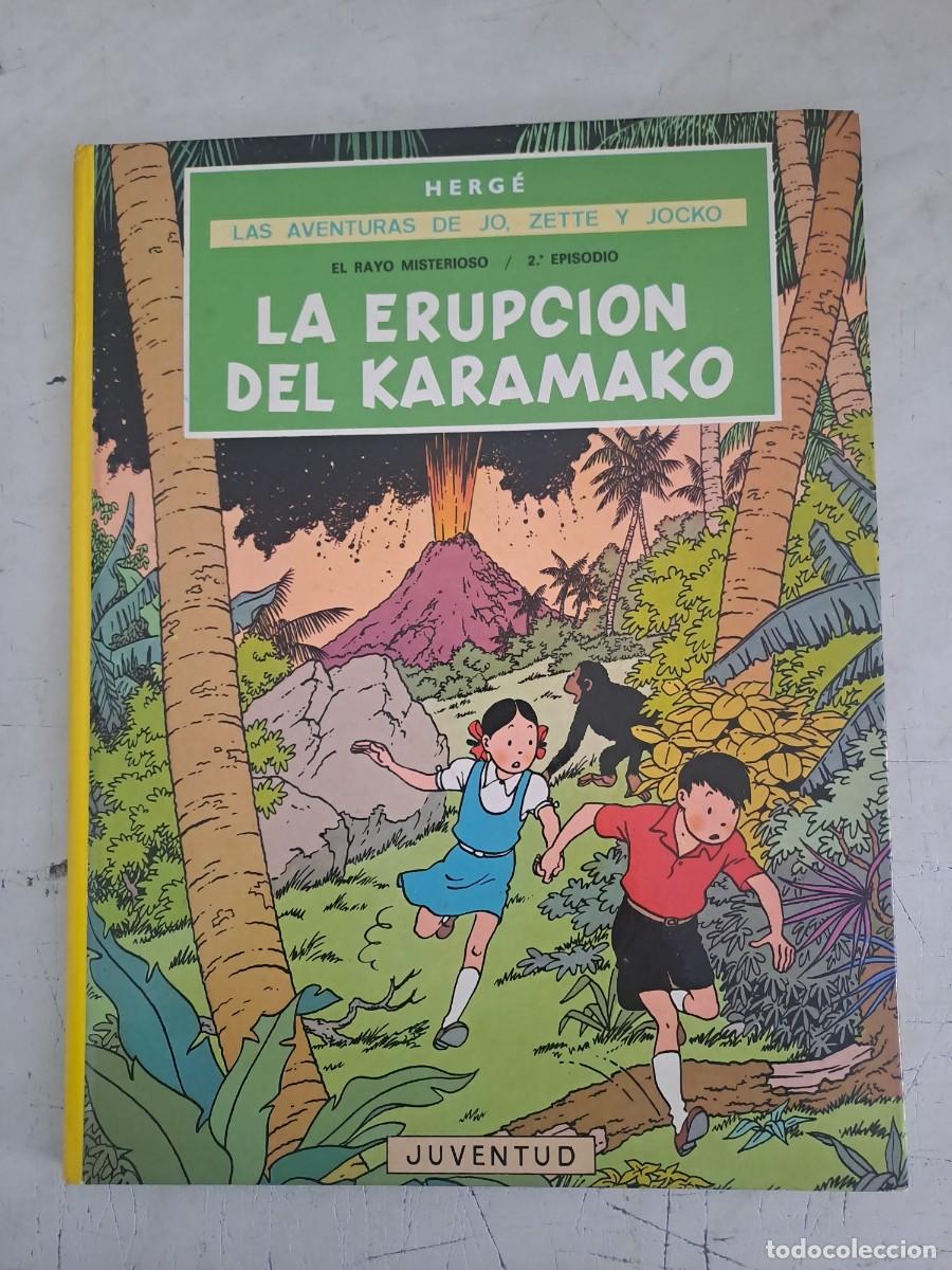 C&oacute;mics: Las aventuras de Jo, Zette y Jocko, la erupci&oacute;n del Karamako, segunda edici&oacute;n, Juventud Bolsa DA