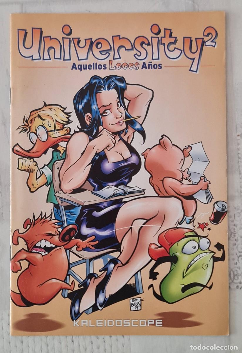 C&oacute;mics: UNIVERSITY2. AQUELLOS LOCOS A&Ntilde;OS n&ordm; 1 de 2 de Frank Cho. Kaleidoscope 1999