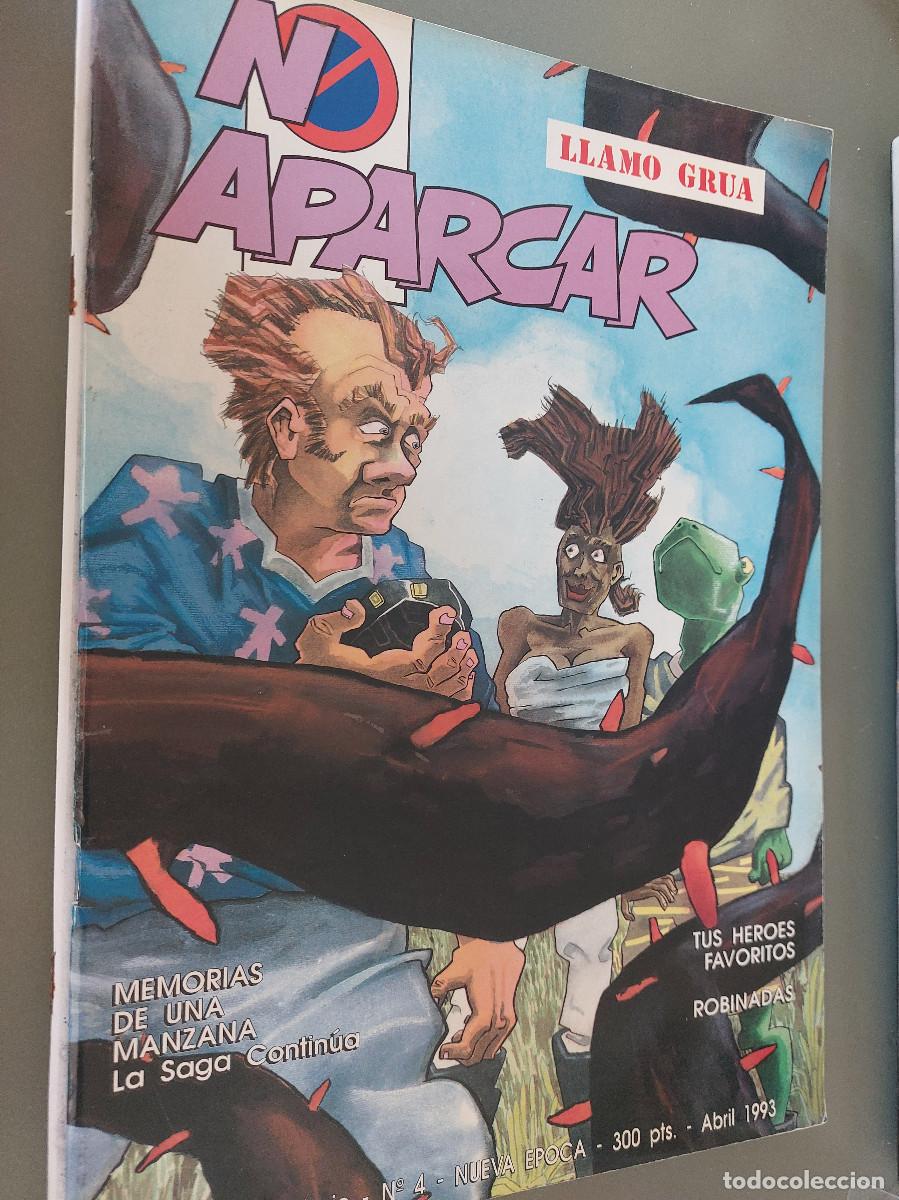 C&oacute;mics: 4. NO APARCAR. LLAMO GRUA. GRAPA. AUTOEDITADO. VARIOS AUTORES. BUEN ESTADO. E5 3