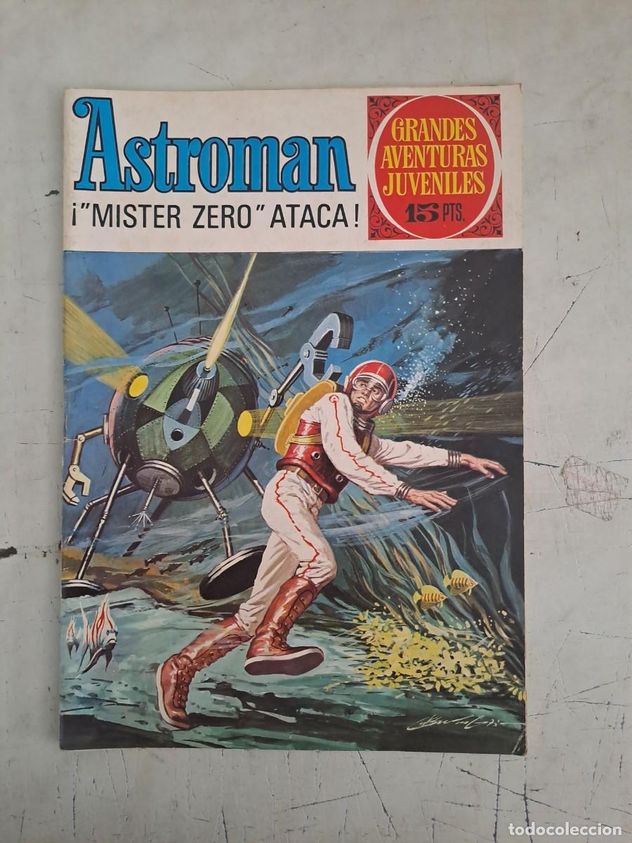 C&oacute;mics: Grandes aventuras juveniles, Astroman 60, mister zero ataca, Bruguera en buen estado Bolsa DA