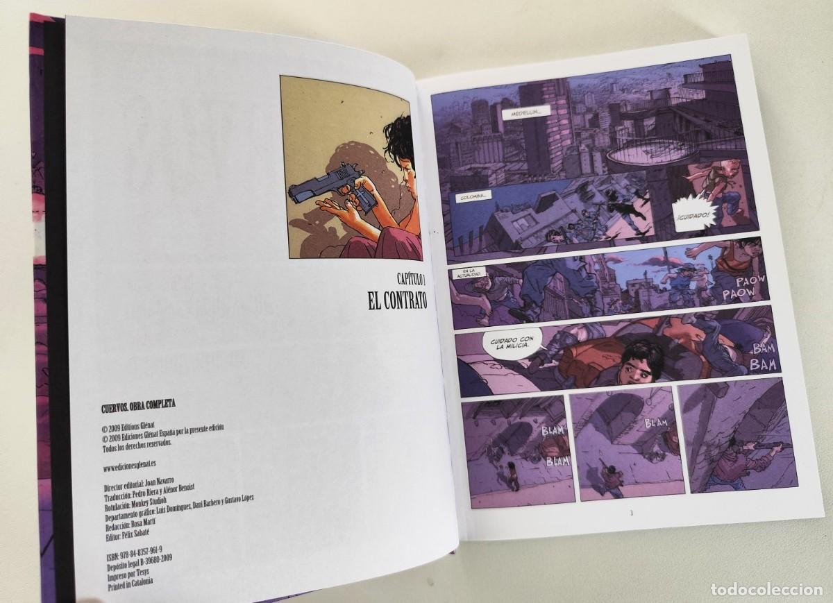 C&oacute;mics: CUERVOS OBRA COMPLETA (Richard Marazano & Michel Durand) ~ GL&Eacute;NAT (2009) - Foto 4